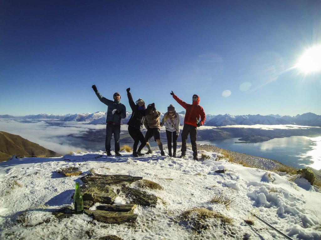 Das Team der Isthmus Peak Track Wanderung 