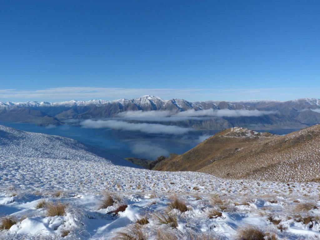 Ausblick auf Lake Hawea