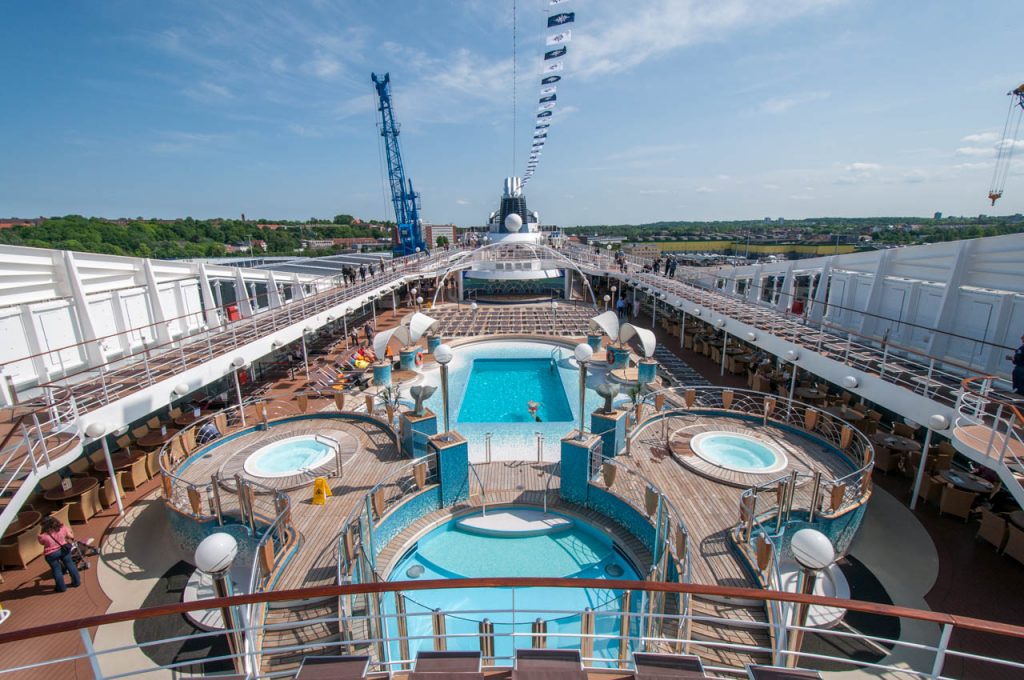 Pools und Whirlpools auf der MSC Musica