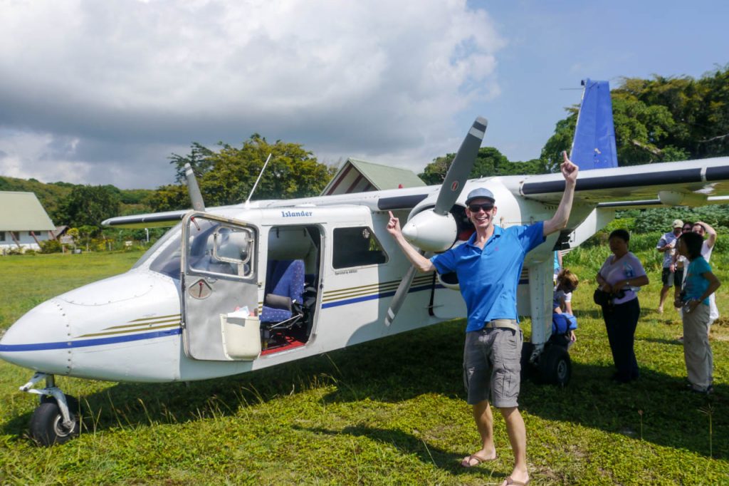 Mit dem Flugzeug nach Tanna Island